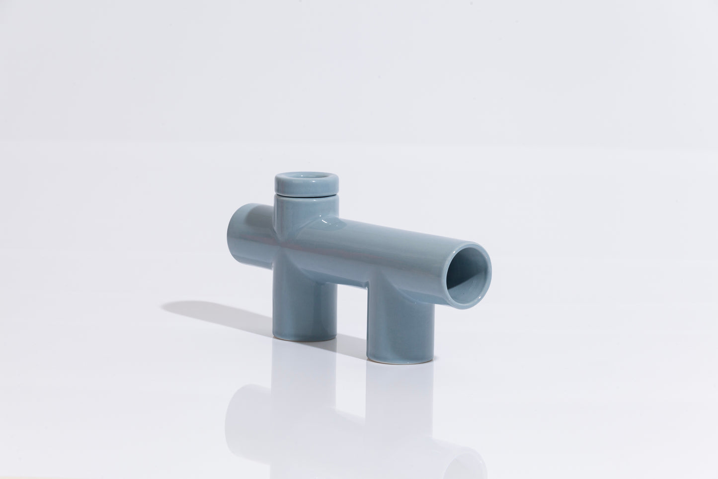 WEED'D: CD001 SKY BLUE CERAMIC BONG