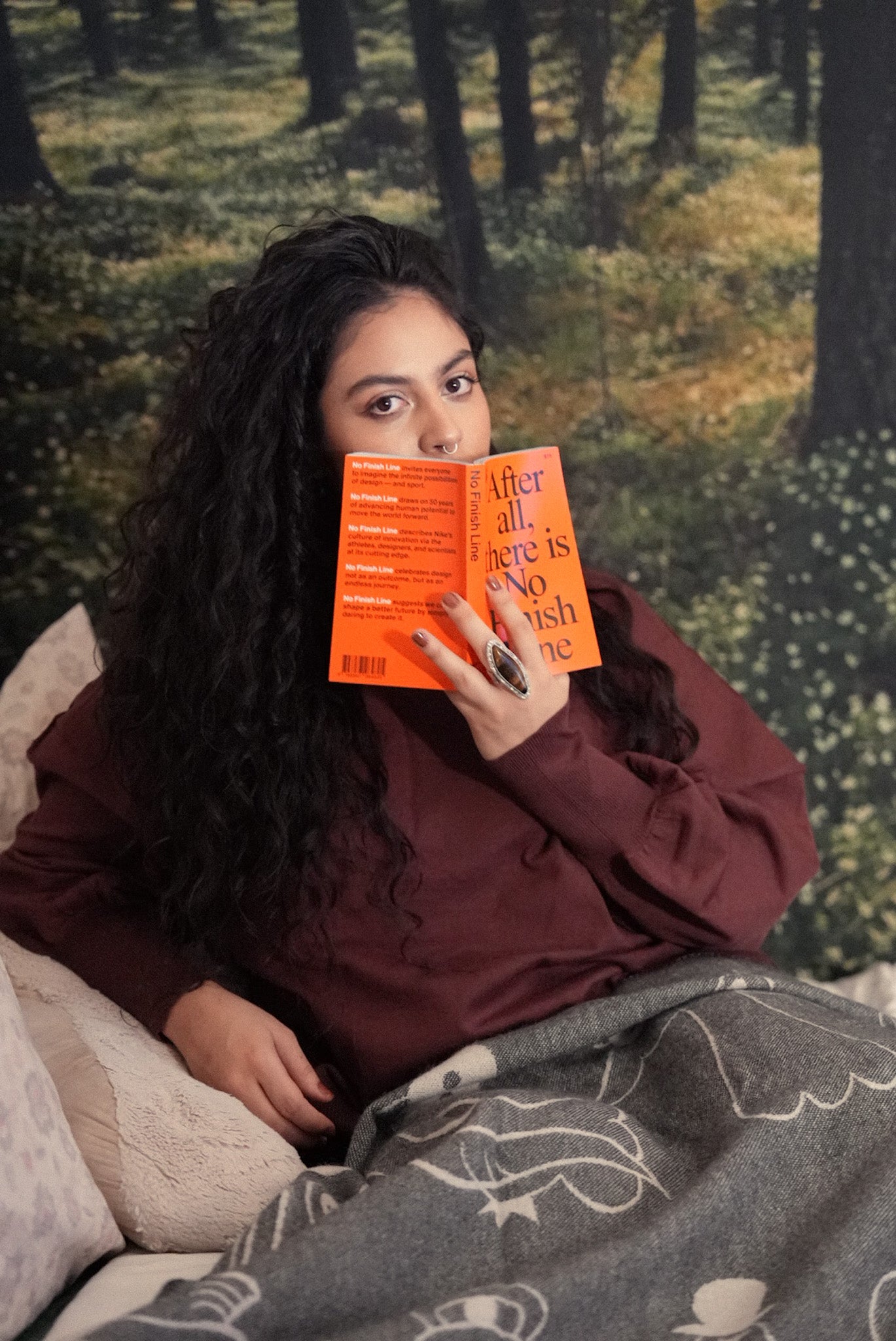 Actual Source Books Merino Wool Blankey