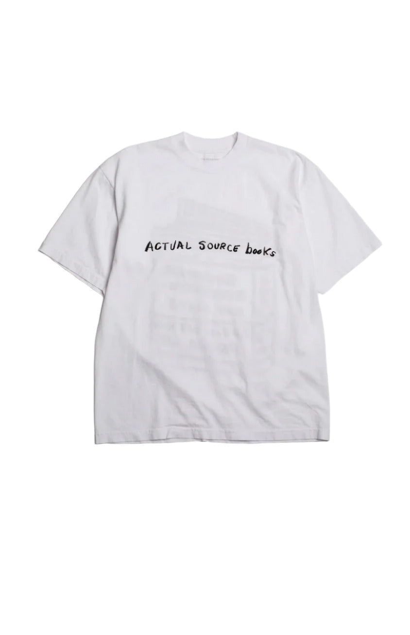 Book Label Tee Actual Source