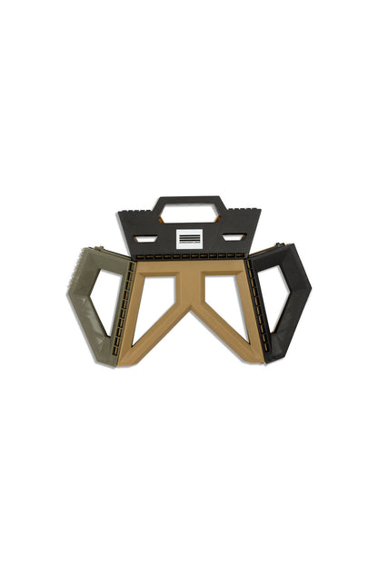 Camo Diphros Folding Stool - BlankMag x Ground Floor Service