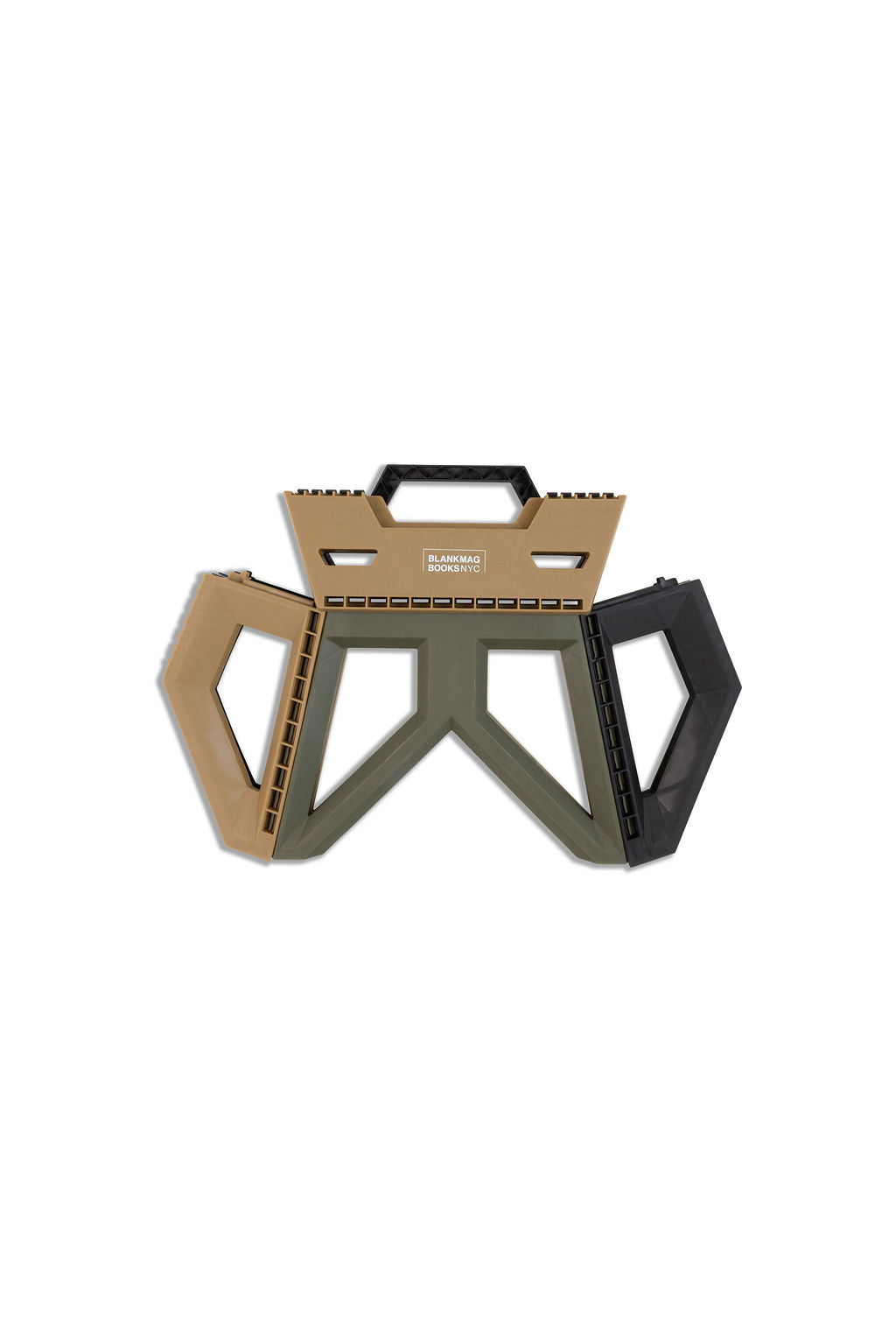 Camo Diphros Folding Stool - BlankMag x Ground Floor Service