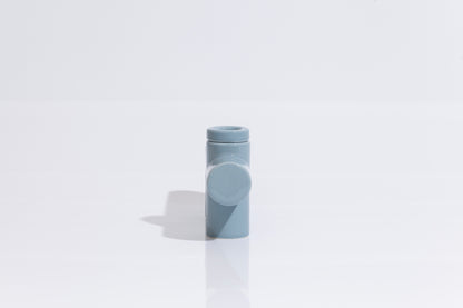 WEED'D: CD001 Sky Blue Ceramic Water Pipe – Limited Edition | CARA/DAVIDE