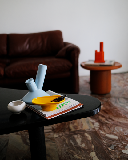 WEED'D: AV001 Sky Blue Ceramic Water Pipe – Limited Edition | Attila Veress