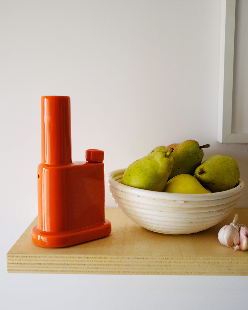 WEED'D: SB001 Red Ceramic Water Pipe – Limited Edition | Simone Bonanni