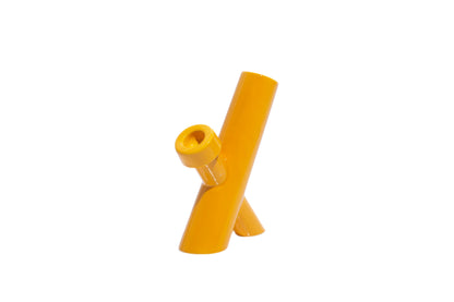 WEED'D: GC001 Ochre Ceramic Water Pipe – Limited Edition | Gabriele Chiave