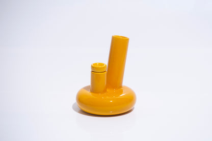 WEED'D: MC001 Ochre Ceramic Water Pipe – Limited Edition | Maddalena Casadei
