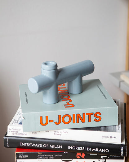 WEED'D: CD001 Sky Blue Ceramic Water Pipe – Limited Edition | CARA/DAVIDE