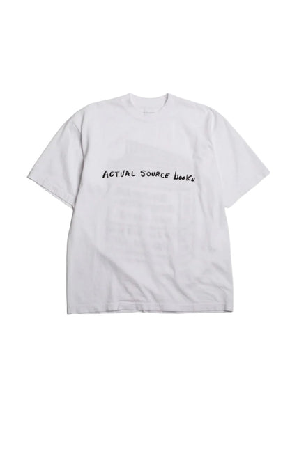 Book Label Tee  Actual Source