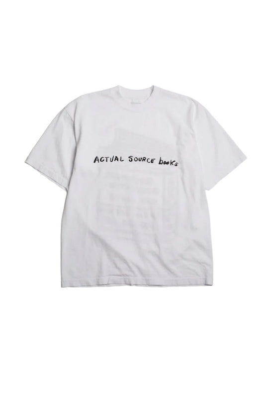 Book Label Tee  Actual Source