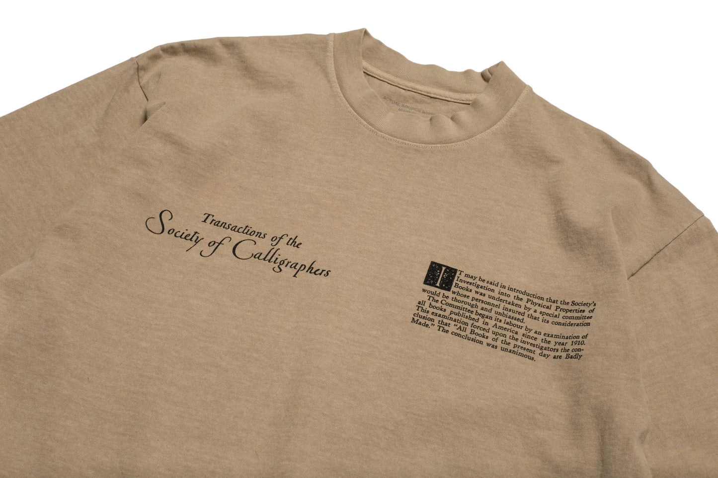 Society of Calligraphers Tee