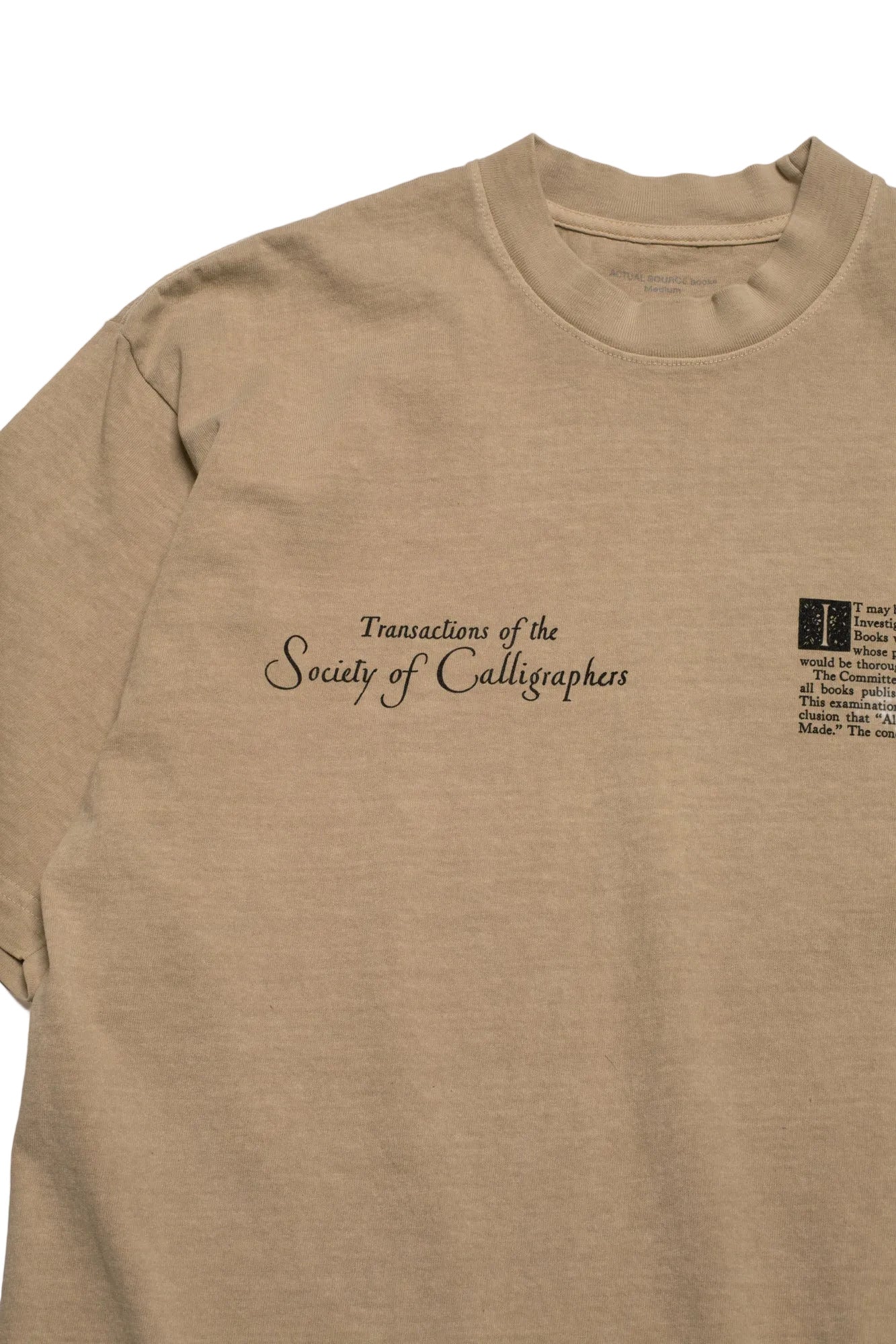 Society of Calligraphers Tee