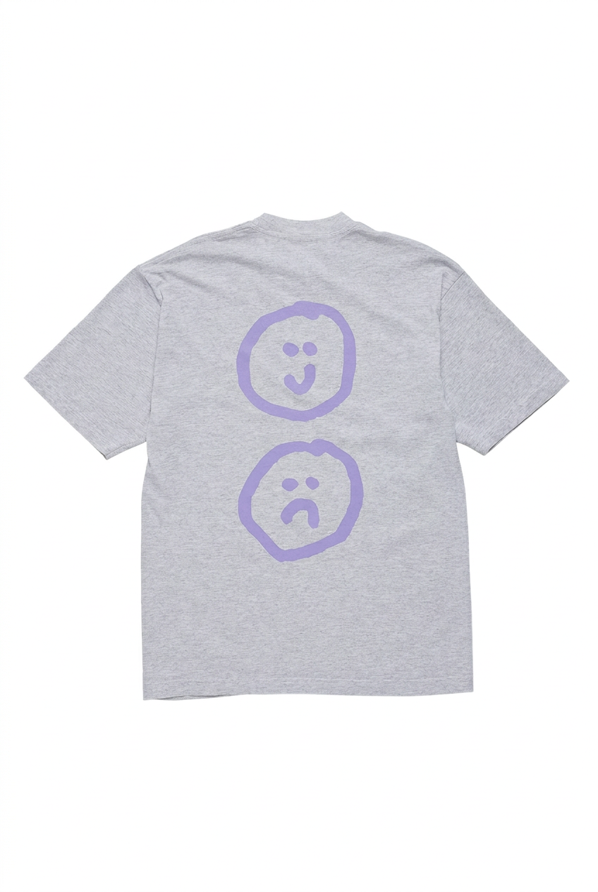 Emotions Tee back on white