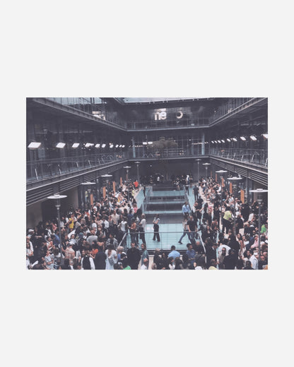 Chaos is Order interior photograph of a crowd around a boxing ring